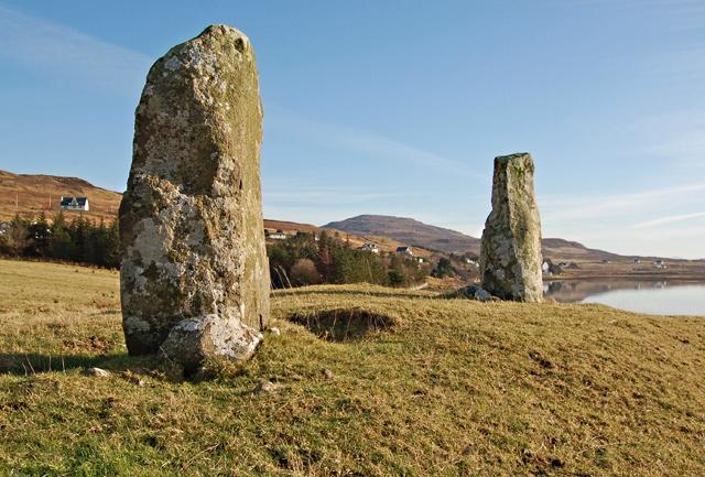 Sornaichean Coir Fhinn standing stones